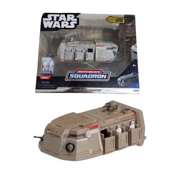 Star Wars Micro Galaxy Squadron Imperial Troop Transport Launch Edition - Picture 1 of 7